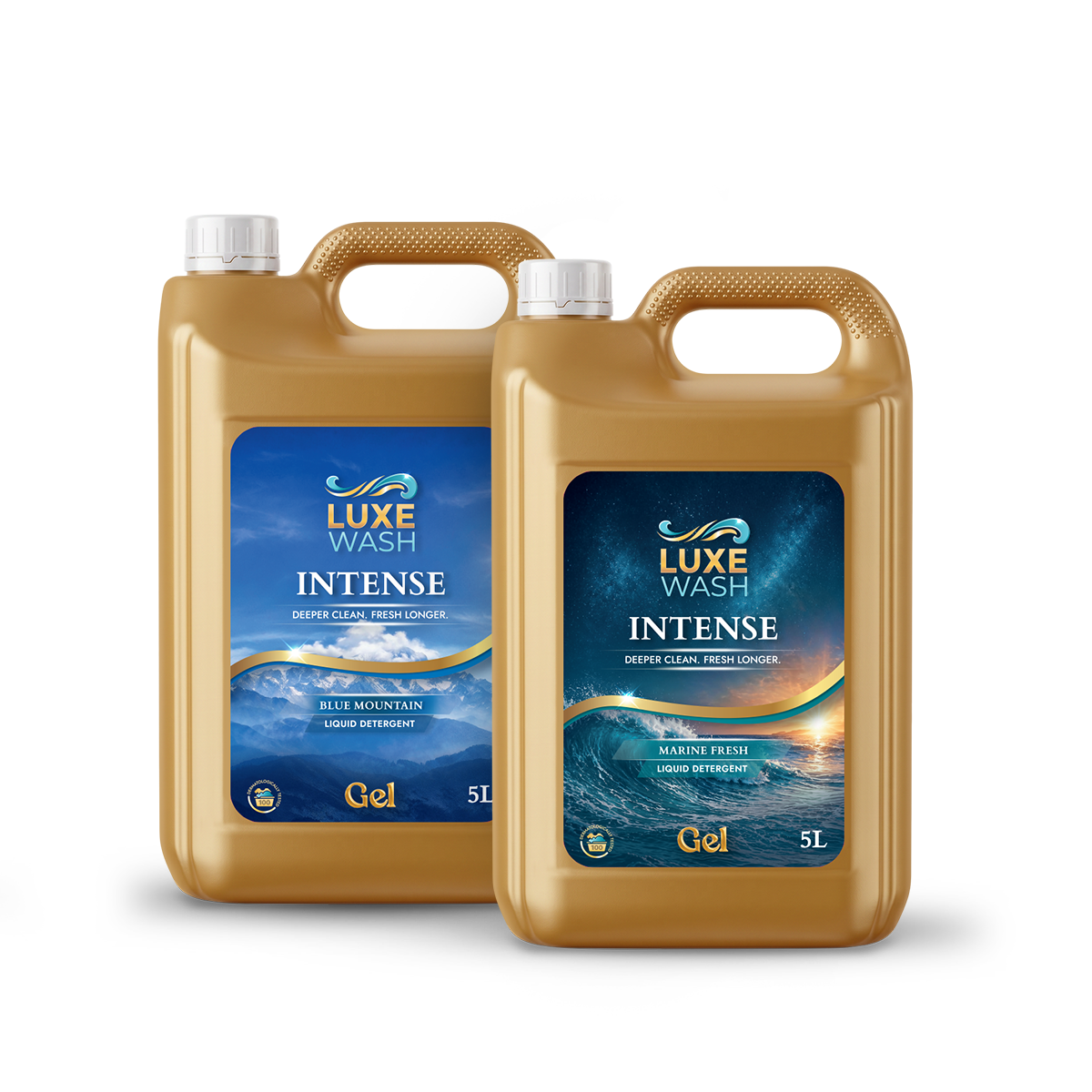 Az Új INTENSE Fejezet – 2 × 5 L INTENSE és 1 × 5 L Standard mosószer