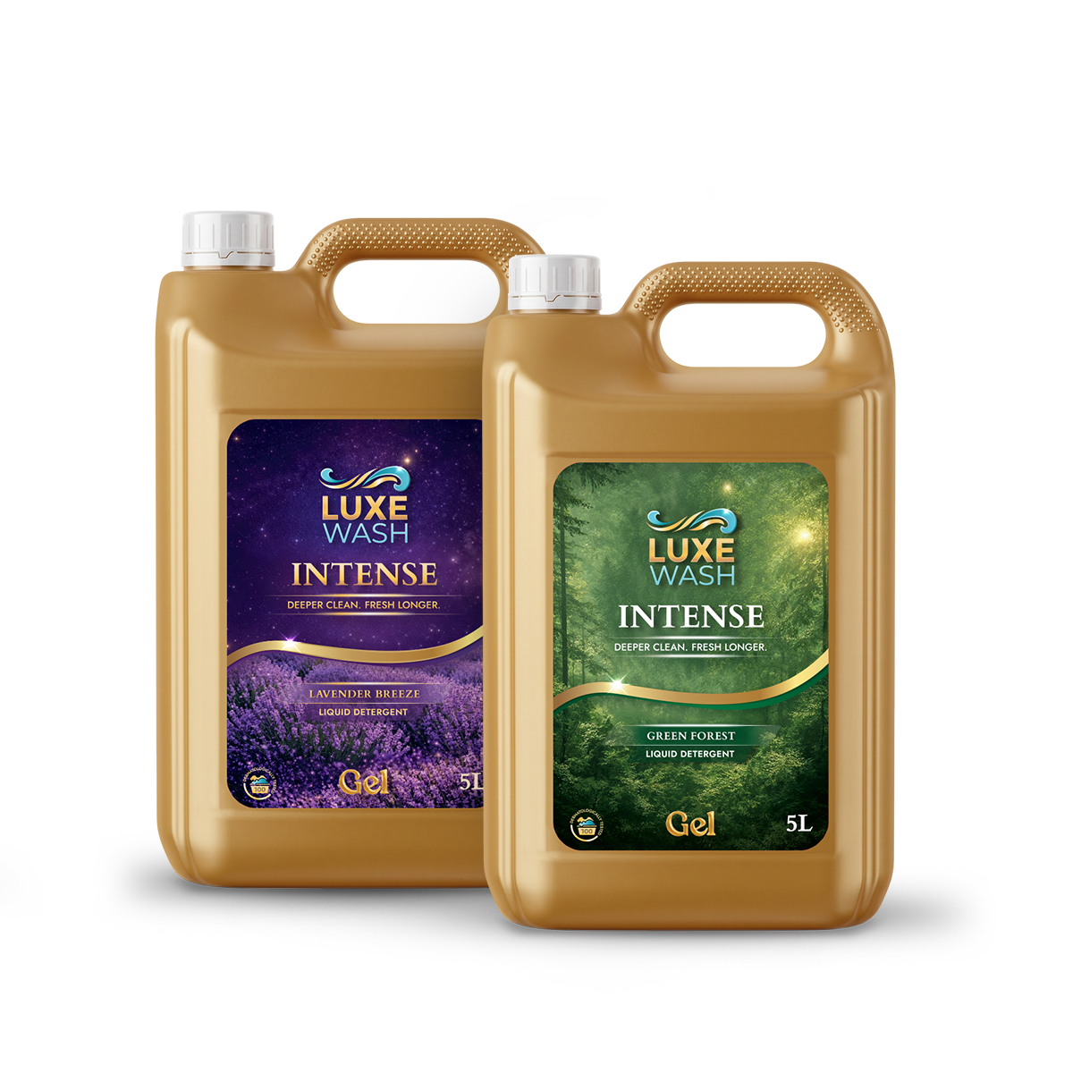 Botanikus Frissesség Intense Csomag - Folyékony Mosószer színes és fehér ruhákhoz 2x5L -200 mosás - 10L