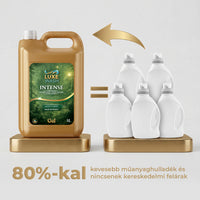 LuxeWash Intense 5L – 80%-kal kevesebb műanyaghulladék