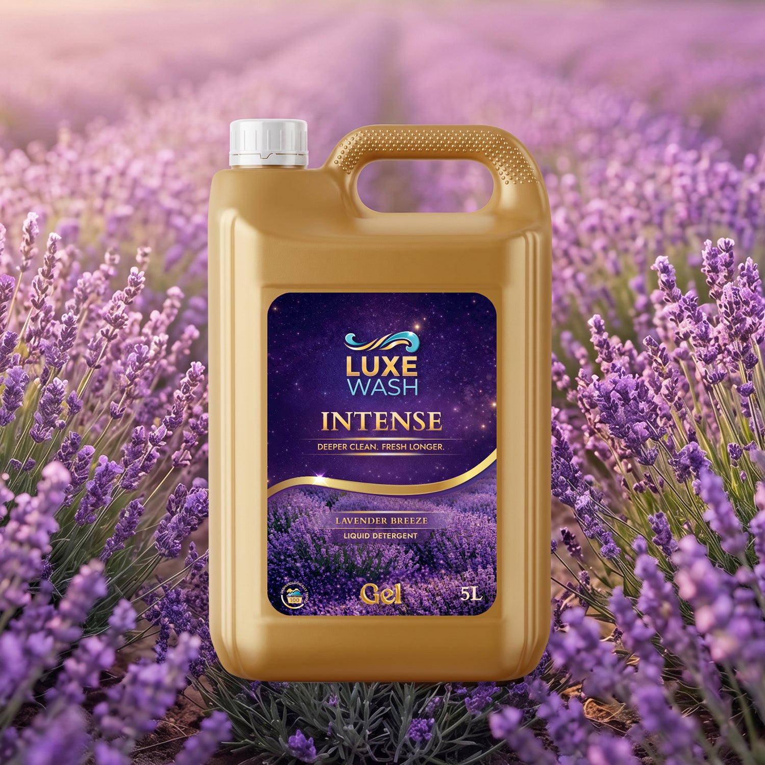 LuxeWash Intense Levendula Szellő 5L – levendulamező